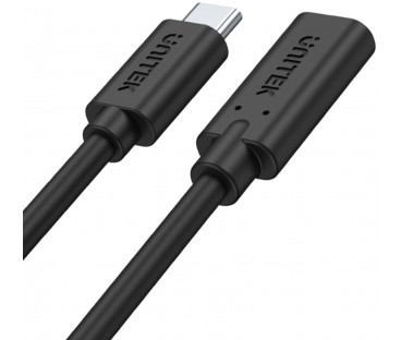 Przedłużacz Unitek C14086BK USB-C 10Gbps 4K PD 100W 50cm
