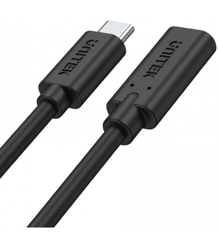 Przedłużacz Unitek C14086BK USB-C 10Gbps 4K PD 100W 50cm
