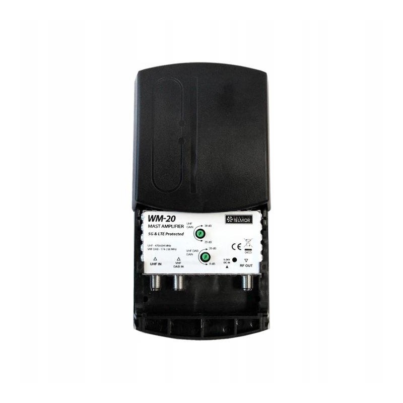 Wzmacniacz masztowy Telmor WM-20 UHF VHF