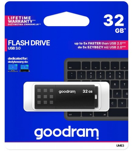 Pendrive Goodram UME3 32GB USB 3.0 czarny