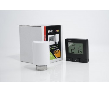 ENGO Controls Inteligentny zestaw ogrzewania (E25-BATB-4 + ETRV-M30)