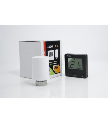 ENGO Controls Inteligentny zestaw ogrzewania (E25-BATB-4 + ETRV-M30)