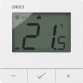 ENGO Controls Inteligentny zestaw ogrzewania Bieły (E25-BATW-4 + ETRV-M30)