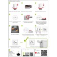 ENGO Controls Inteligentny zestaw ogrzewania Bieły (E25-BATW-4 + ETRV-M30)
