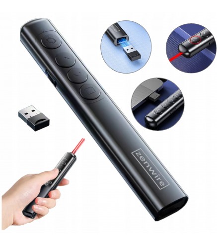 Wskaźnik laserowy USB do prezentacji Zenwire S9