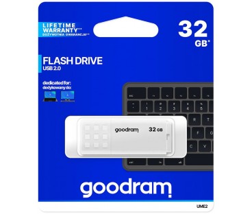 Pendrive Goodram UME2 32GB USB 2.0 Biały