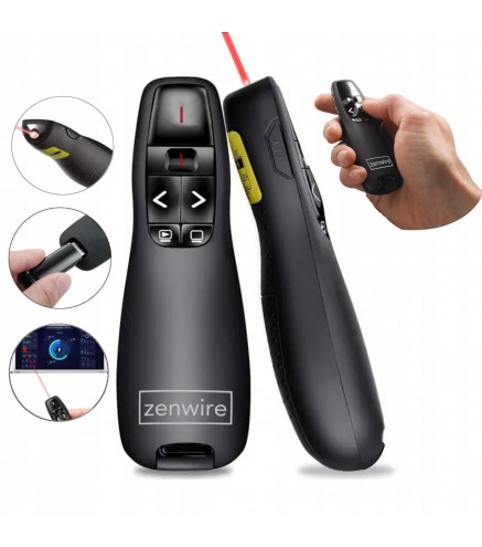 Wskaźnik laserowy USB do prezentacji Zenwire S15