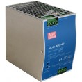 ZASILACZ IMPULSOWY NA SZYNĘ DIN MEAN WELL NDR-480-48 48V/480W/10A