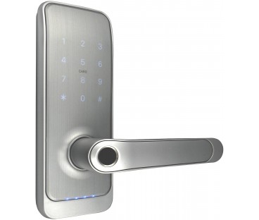 Klamka z kontrolerem dostępu EURA ELH-01H4 silver