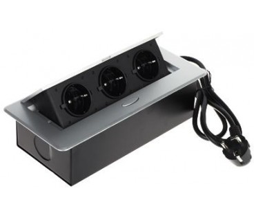 Listwa zasilająca meblowa 3 gniazda FPS-3S/CABLE