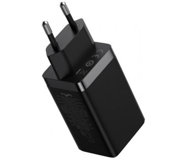 Ładowarka sieciowa Baseus GaN 5 Pro Fast Charger CCGP120201 65W 1x USB-A 2x USB-C PD 3.0 QC 4.0 + kabel USB-C