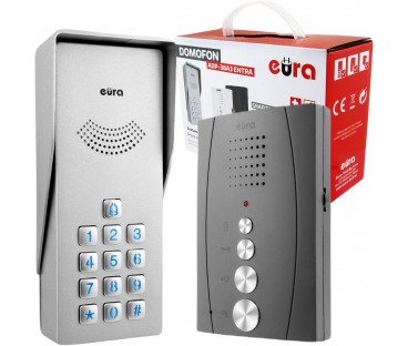 Domofon EURA ADP-38A3 ENTRA grafit