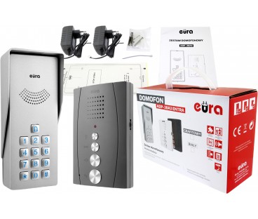Domofon EURA ADP-38A3 ENTRA grafit