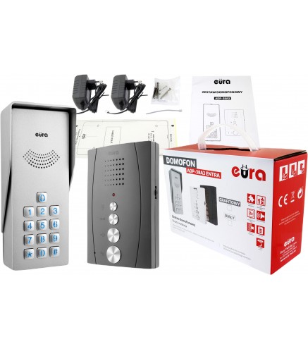 Domofon EURA ADP-38A3 ENTRA grafit