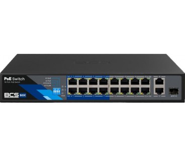 Switch PoE BCS BASIC BCS-B-SP1602G-1SFP