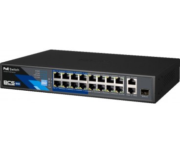 Switch PoE BCS BASIC BCS-B-SP1602G-1SFP