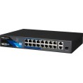 Switch PoE BCS BASIC BCS-B-SP1602G-1SFP