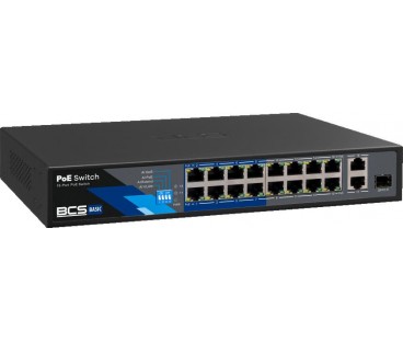 Switch PoE BCS BASIC BCS-B-SP1602G-1SFP