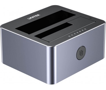 Unitek Y-3027GY01-EU Stacja klonująca dyski 2 x SATA 2,5"/3,5" USB-C 10Gbps