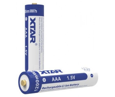 Akumulatorki R03 / AAA 1,5V Xtar 750mAh (box 4 szt.) z zabezpieczeniem