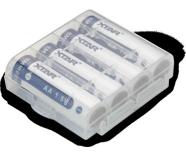 Akumulatorki R06 / AA 1,5V Xtar 2200mAh (box 4 szt.) z zabezpieczeniem