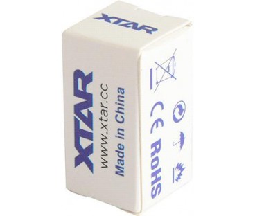 Akumulatorek 16340 / R-CR123 3,7V Xtar 650mAh (1 szt.) z zabezpieczeniem