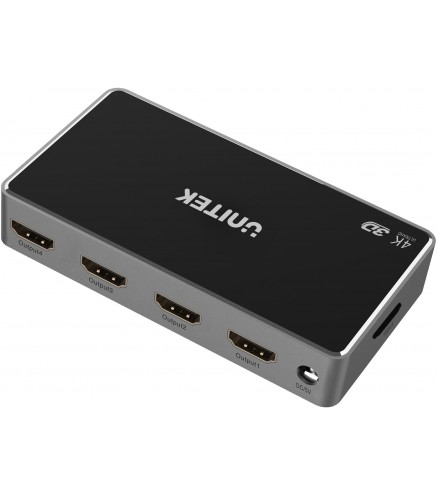 Unitek V1109A Rozgałęźnik sygnału HDMI 1.4b 1 IN-4 OUT 4K