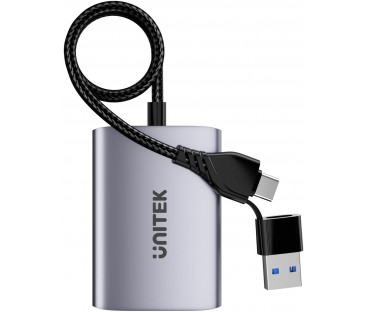 Unitek V1427A01 Adapter USB/C/A na 2x HDMI MST FullHD