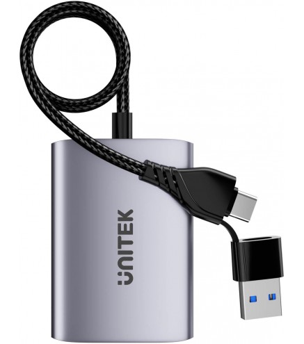Unitek V1427A01 Adapter USB/C/A na 2x HDMI MST FullHD