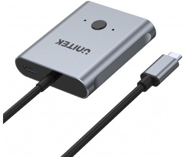 D1078A Unitek Dwukierunkowy przełącznik USB-C 4K