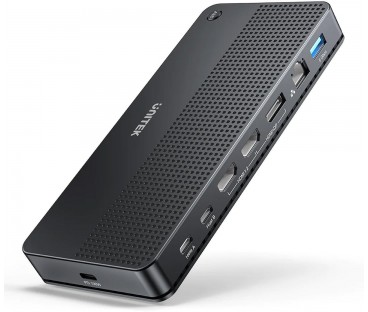 Unitek Przełącznik KVM 2 komputery 2 monitory 4K D1103A01