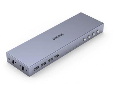 Unitek V306A Przełącznik KVM 4K HDMI 2.0 4-in 1-out +USB