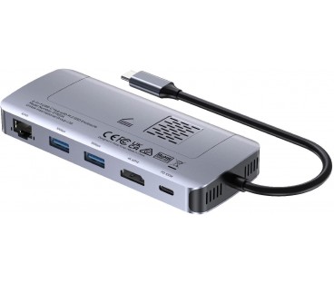 Unitek D1120A01 Aktywny Hub USB-C 10 Gbps, Obudowa na dysk M.2, HDMI