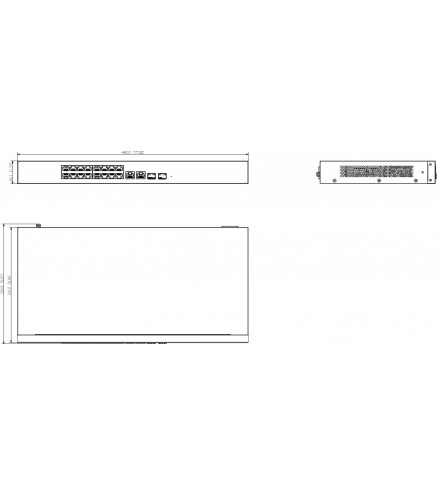 SWITCH DAHUA CS4218-16ET-240
