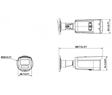KAMERA IP HIKVISION DS-2CD2T43G2-2LI(4mm)