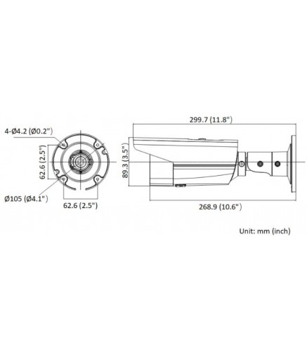 KAMERA IP HIKVISION DS-2CD2T83G2-4LI(2.8mm)