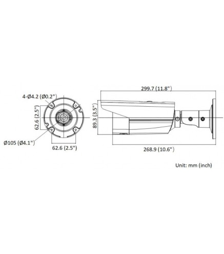 KAMERA IP HIKVISION DS-2CD2T43G2-2LI(2.8mm)