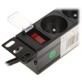 Listwa zasilająca 4 gniazda PD-4/R10/R