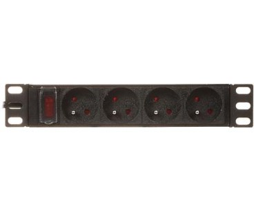 Listwa zasilająca 4 gniazda PD-4/R10/R