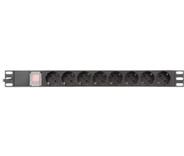 Listwa zasilająca 8 gniazd PD-8/RACK-N