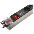 Listwa zasilająca 6 gniazd PD-6/R-SPD-1L