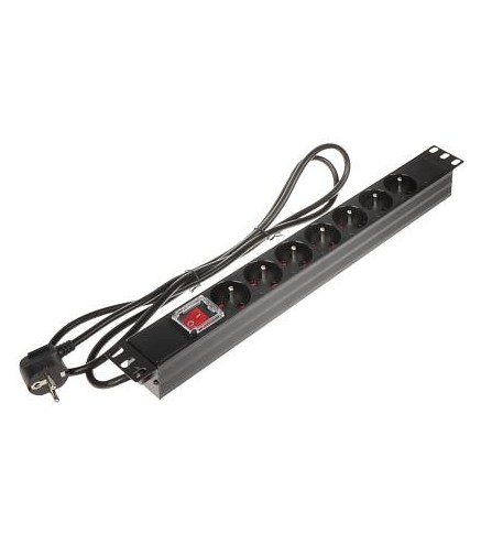 Listwa zasilająca 7 gniazd PD-7/R-N