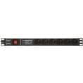 Listwa zasilająca 6 gniazd PD-6/R-SPD-3L