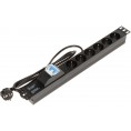 Listwa zasilająca 6 gniazd PD-6/R-2P