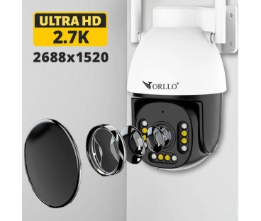 Kamera IP Orllo Z9 ULTRA z panelem solarnym SM6030 PRO