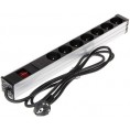 Listwa zasilająca 7 gniazd PD-7K/RACK