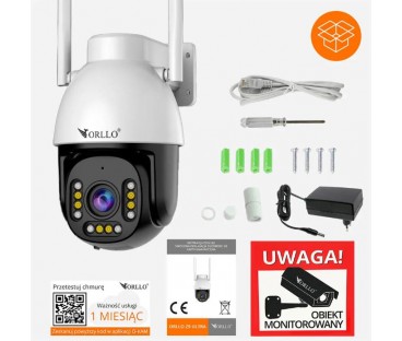 Kamera IP Orllo Z9 ULTRA z panelem solarnym SM6030 PRO