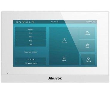 Monitor wideodomofonu Akuvox AKV-C313W-W