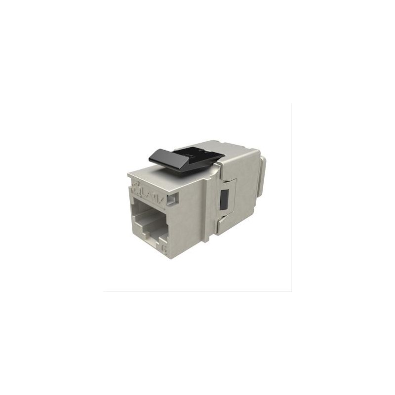 Moduł Keystone szybkozaciskowy narzędziowy SOLARIX Cat.6 STP RJ45 srebrny