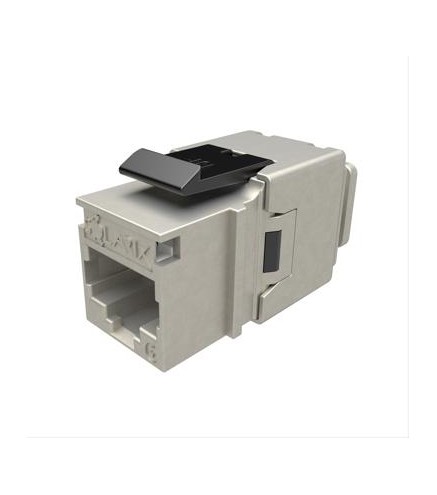 Moduł Keystone szybkozaciskowy narzędziowy SOLARIX Cat.6 STP RJ45 srebrny
